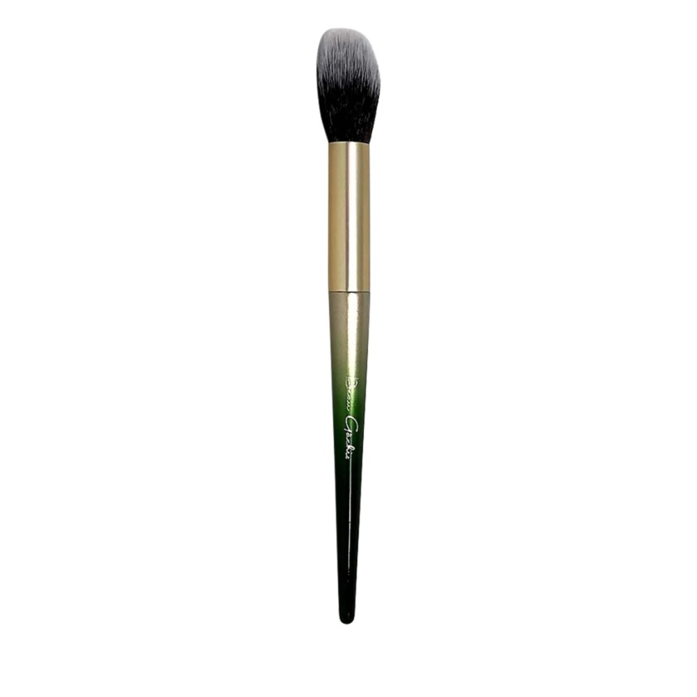 Beau Gachis Tapered Highlighter Gold and Green Makeup Brush